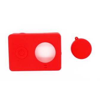 Tokuniku Silicone Softcase for Xiaomi Yi Camera - Merah