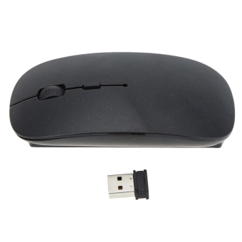 PAlight Optik 2, Nirkabel 4G Penerima Ultra-Tipis Mouse (Hitam)