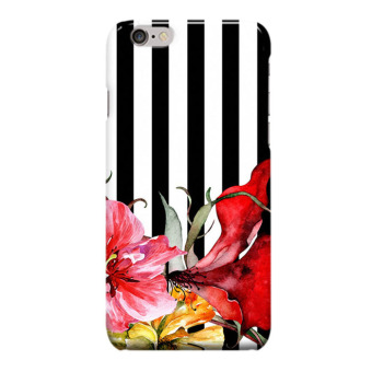 Indocustomcase Floral Botanical Untuk Apple iPhone 6 plus Cover Hard Case