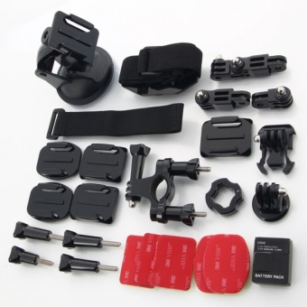 11-in-1 KT-105 Dazzne Portable Camera Accessory Set for Gopro Black
