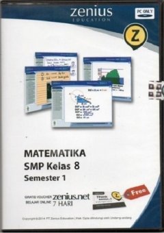 Zenius Set CD SMP Matematika kelas 8 semester 1