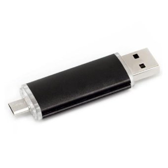 128GB OTG Android USB Flash Drive Pendrive Memory Stick External Storage Flash Disk(Black) - intl
