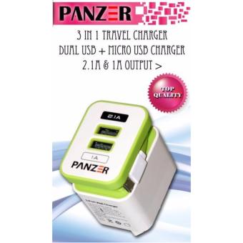 Panzer 3 in 1 Travel Charger