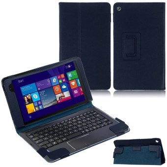 HKS Leather Case for ASUS Transformer Book T90 Chi 8.9” T1 T100 Chi 10.1” Tab (Dark Blue) - intl