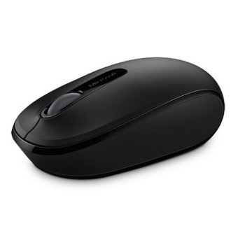 Titanium Microsoft Wireless Mobile Mouse - Hitam