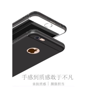 Softcase Slim Silicon Iphone 5 / 5s / 5SE Soft Case Casing Karet Back Cover - BLACK
