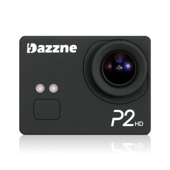 niceEshop Dazzne P2 2 Inch 1080P LCD Screen Professional HD Sports Camera (Black) - Intl