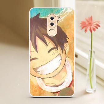 Colorful Clear Silicon Phone Case TPU Cartoon Phone Cover Soft Phone Protect for Huawei Honor 6X - intl