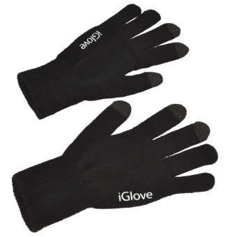 Lanjarjaya iGlove Touch Gloves for Smartphones & Tablet - Black
