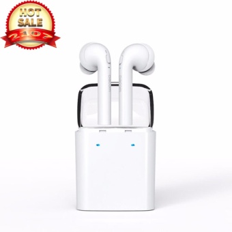 2017 Newest Wireless Headset Dacom original TWS fone de ouvido Bluetooth Earphone Stereo Earphones Earpiece With Mic Universal AirPods for special design iphone 7 - intl