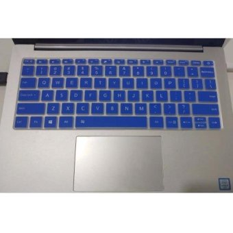 4Connect Silicon Keyboard Protector for XiaoMi Airbook 13.3 Inch Laptop - Blue