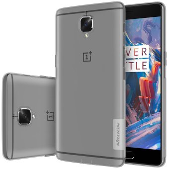 Nillkin TPU Cover Clear Transparent Nature Silicon Soft Phone Cover for Oneplus 3/3t (5.5 Inch) - intl