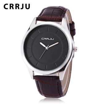 S&L CRRJU 2101 Female Quartz Watch 3ATM Leather Band Imported Movt Wristwatch (Black) - intl