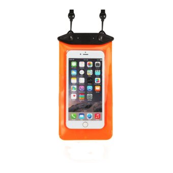 Lantoo PVC Waterproof Phone Case Underwater Phone Bag Pouch Dry(4.8\" TO 6.0\") with IPX8 Certificate For Iphone 6/6 plus For Samsung Galaxy note 3 For HTC ETC-orange - intl