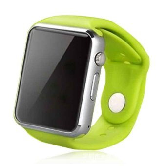 A1 Smart Watch Bluetooth Watch Wrist Watch Phone (Hijau) - intl