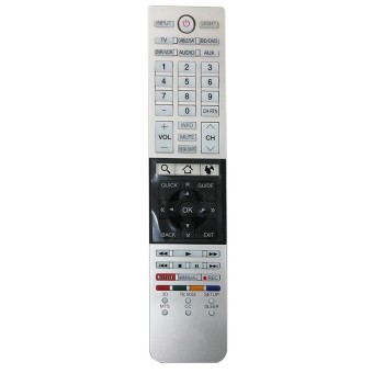 Remote Control CT-90428 For TOSHIBA 50L4300U 58L7300U 65L7300U 65L7300UM 39L4300U 32L4300U 58L4300U 50L7300U Smart TV - Intl