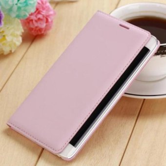 Asuwish Slim Shell Battery Housing Leather Case Flip Cover Original Wallet Holster For Samsung Galaxy Note Edge N9150 + Screen Protector - intl
