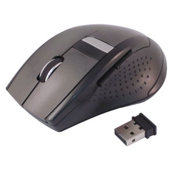 Wireless AUE Optical Mouse 2.4G - M013 - Black