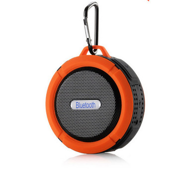 OME Mini Bluetooth 4.0 Sound Box 3D Surround IP65 Waterproof Speaker (Orange) - Intl