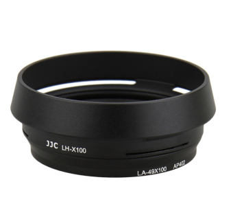 JJC LH-JX100 Black Metal Lens Hood Adapter Ring for Fujifilm X100 X100S X100T Replace AR-X100 - intl