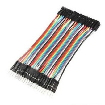 Velishy Male untuk perempuan pita kawat kabel jumper untuk Arduino 10 cm