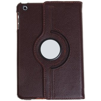 TimeZone PU Leather Cover for iPad Mini (Brown)