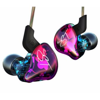 2Cool Excellent Iron Ring Headset Gorgeous Color Subwoofer Mega Brass MP3 Music Earphone Wired Bluetooth Noise Reduction In-ear Headsets with Mic - intl