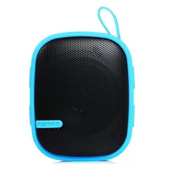 Remax Portable Outdoor Sport Music Player Box Mini Bluetooth Speaker For Smart Phone Android Ios (Blue)
