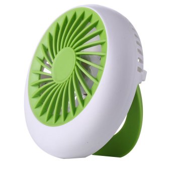 Portable Super Silent USB Cooler Desktop Mini Fan (Color:Green) - intl