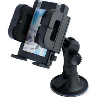 Phone Holder Car - Holder Mobil untuk Gadget Smartphone GPS PDA MP4 - Hitam