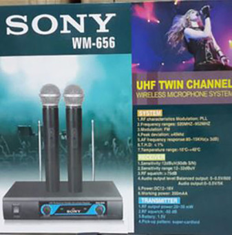 Sony Microphone Mic Wireless Sony Wm 656