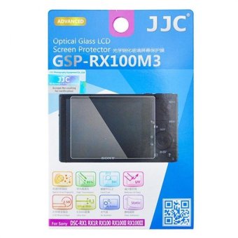 JJC GSP-RX100M3 Tempered Optical Glass Camera Screen Protector For Sony RX100 M3 - intl