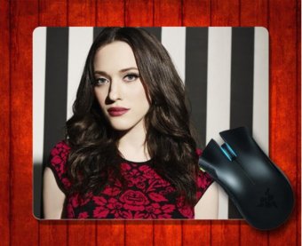 MousePad Kat Dennings77 Celebrity for Mouse mat 240*200*3mm Gaming Mice Pad - intl