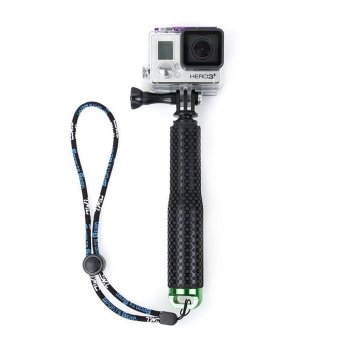Vanker Camera Extendable Selfie Stick Handheld Monopod Holder for Gopro Hero 2 3 3+ 4 ( Green)