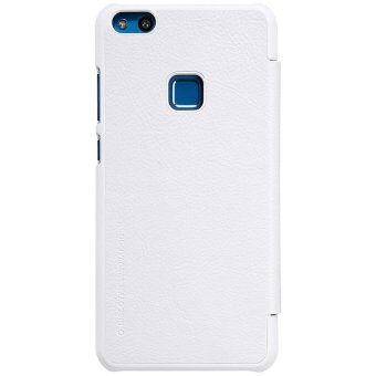 For Huawei P10 Lite Flip Case Nillkin Qin Series PU Leather 360 degree protection Cover Case 5.2\" Phone (White) - intl