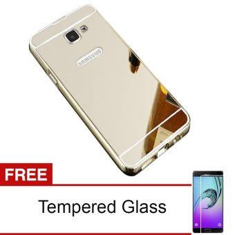 ... Harga Terbaru Case Untuk Samsung Galaxy A3 2016 A310 Alumunium Bumper With Mirror Backdoor Slide