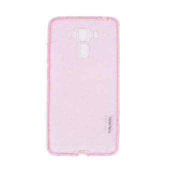 AIMI Case Ultrathin For Zenfone 3 Laser (ZC551KL) Ultrathin Jelly case Air Case 0.3mm / Silicone / Soft Case - Pink