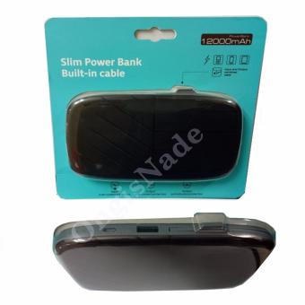 Bcare Slim Power Bank Built-in Cable 12000mAh Special Edition
