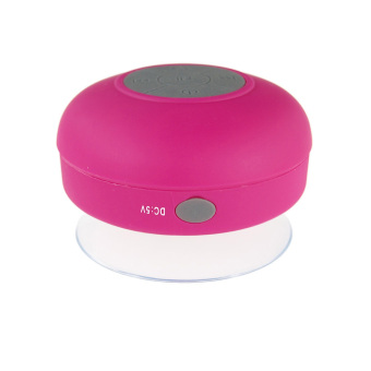 ELENXS Portable Mini Wireless Bluetooth Waterproof Speaker (Pink) (Intl)