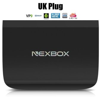 UK PLUG NEXBOX A1 Amlogic S912 Octa Core Android 6.0 2.4G 5G Dual WiFi 4K x 2K Bluetooth 4.0 - intl