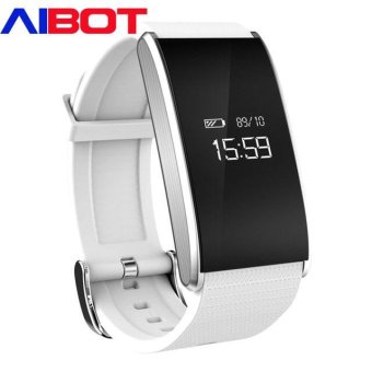Aibot A58 Smart Band Waterproof Healthy Blood Pressure Oxygen Heart Rate Monitor Fitness Tracker New Smartband for IOS Android Phone - intl
