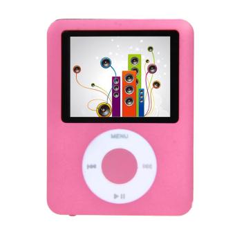 VAKIND tipis 8 GB 1.8 inci LCD MP4 Media MP3 player radio (Berwarna Merah Muda) - Intl