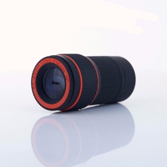 Universal Clip 8x Telescope Lens For iPhone 7 6s plus Telephone Zoom Lenses Camera Cell Mobile Phone Lens For Smartphone Lenses - intl