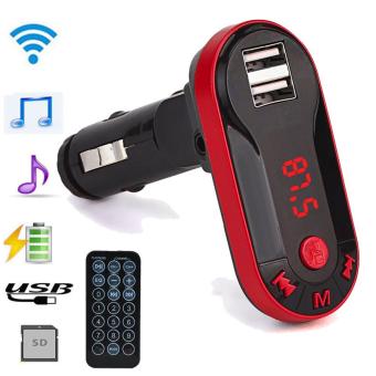 coconie Bluetooth Wireless FM Transmitter MP3 Player Handsfree Car Kit USB TF SD Remote - intl