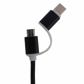4Connect 2 in 1 Micro Cable with Type C adapter
