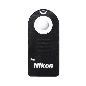 Selens inframerah nirkabel inframerah Rana remote untuk mengendalikan Nikon ML-L3 D750 D3300 D5300 (Hitam)