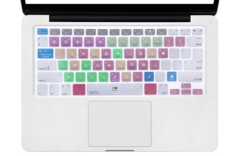 HRH Ableton Live 9 Suite Picture Shortcut Design Silicone Keyboard Skin Cover for Macbook 13 15 17 US EU Layout