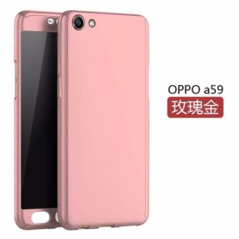 Hardcase Case 360 Oppo F1s / A59 Casing Neo Hybrid Free Tempered Glass