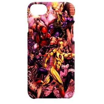Indocustomcase Marvel Hero Case Cover For iPhone 7