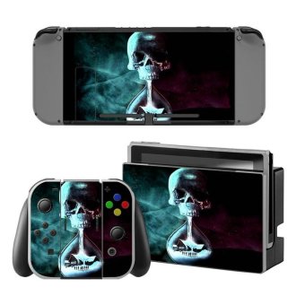 Newest Decal Skin Sticker Anti Dust PVC Protector For Nintendo Switch Console ZY-Switch-0192 - intl